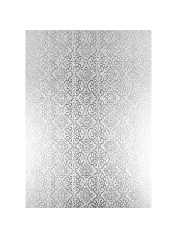 Buntpapierfabrik Ludwig Bähr Bastelpapier Highlight 215g/qm 23x33cm Packung mit 5 Blatt silber ...