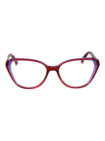 Ana Hickmann Damen Optische Fassungen Katzenauge Rot