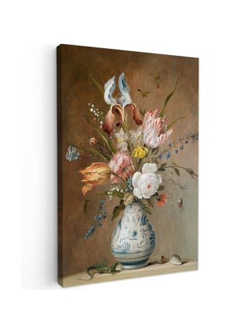 MuchoWow Leinwand bilder Blumenvase (BxH)