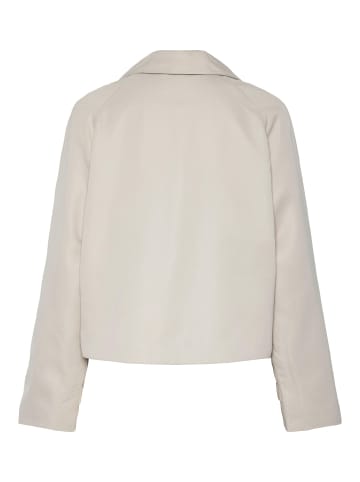 Pieces Trenchcoat in Silver Gray