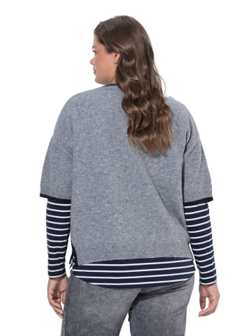 LAURASØN Pullunder in grau melange