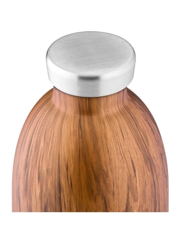 24Bottles Clima Trinkflasche 850 ml in sequoia wood