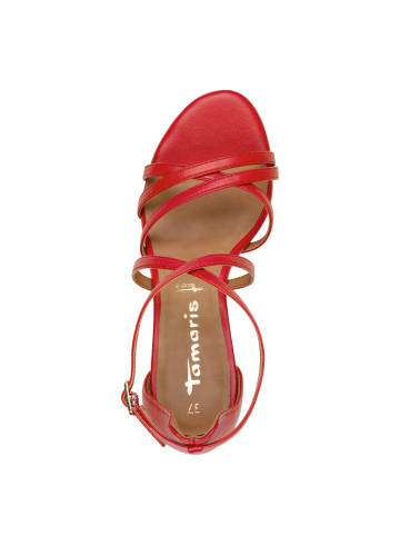 Tamaris Riemchensandaletten in Rot
