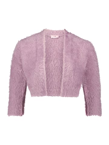 Vera Mont Strickbolero mit Struktur in Powder Lilac