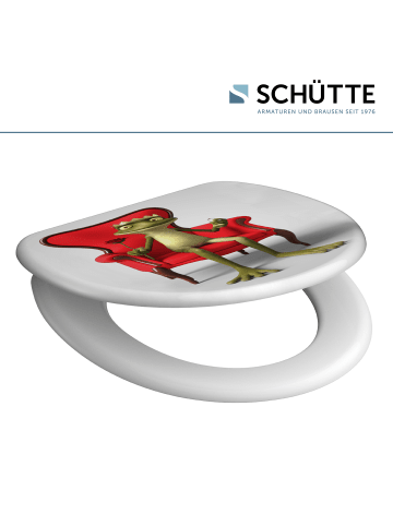 Franz Joseph Schütte Duroplast WC-Sitz FROG KING, mit Absenkautomatik