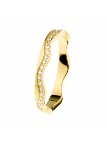 Ernstes Design Ring für Damen in gold in gold