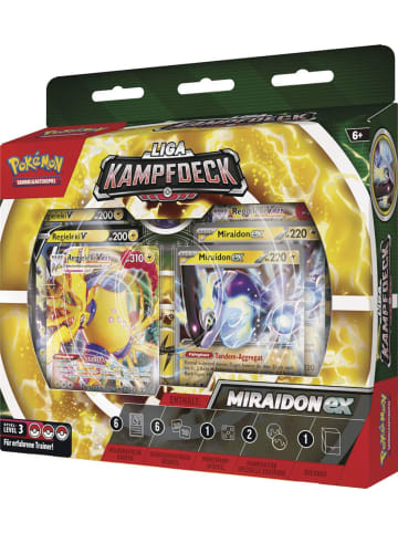 Pokémon Sammelkarten Liga Kampfdeck Miraidon EX in Mehrfarbig ab 6 Jahre