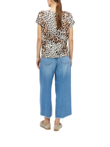 s.Oliver T-Shirt in beige braun - 0001