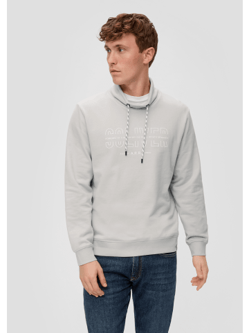 s.Oliver Sweatshirt langarm in Grau