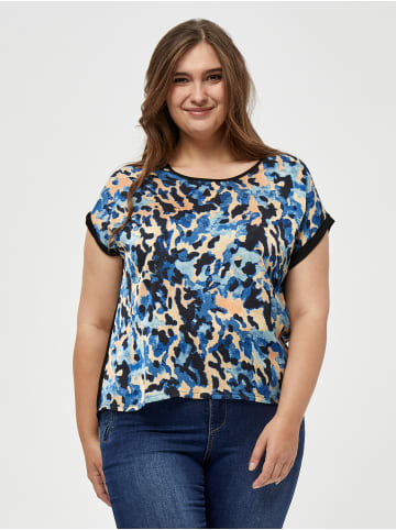 Peppercorn T-Shirt in Ocean Blue Print