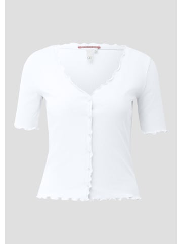 QS T-Shirt in 0100_weiß