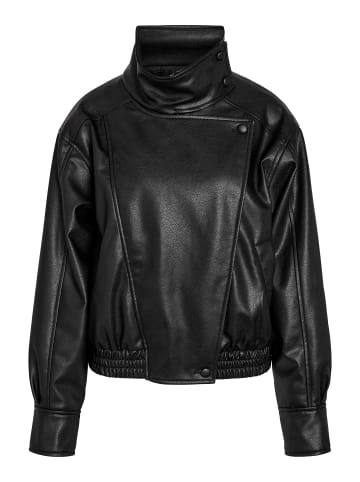 Noisy may Kunstlederjacke in Black1