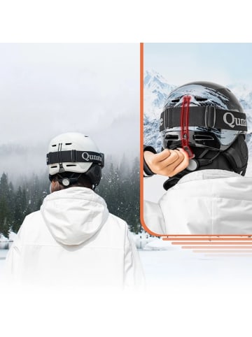 Qunature Skihelm L mit Gehörschutz