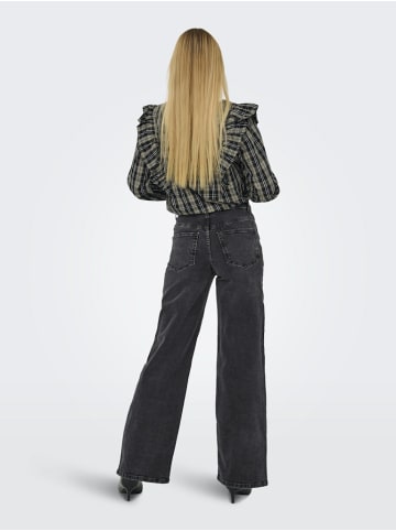 JDY Straight Leg Jeans für Damen in dunkel-grau