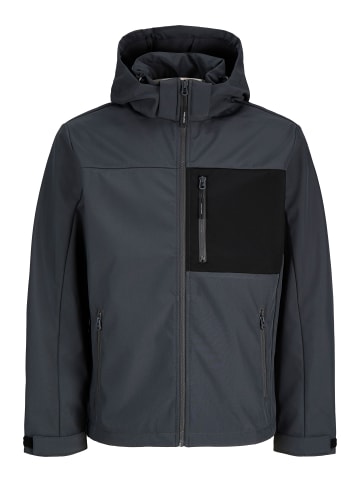 Jack & Jones Softshell Jacke in Asphalt