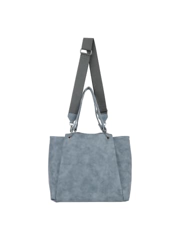 Fritzi aus Preußen Brigitte x Fritzi Jive Shopper Tasche 40 cm in blue grey
