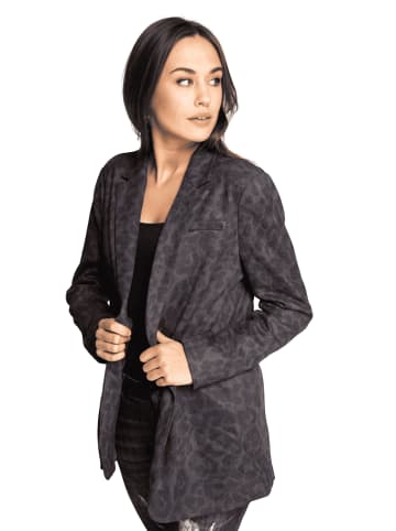 ZHRILL Blazer ELLIE GREY LEO in GREY LEO