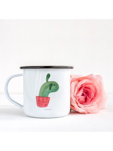 Mr. & Mrs. Panda Teetasse Kaktus Mama ohne Spruch in Weiß