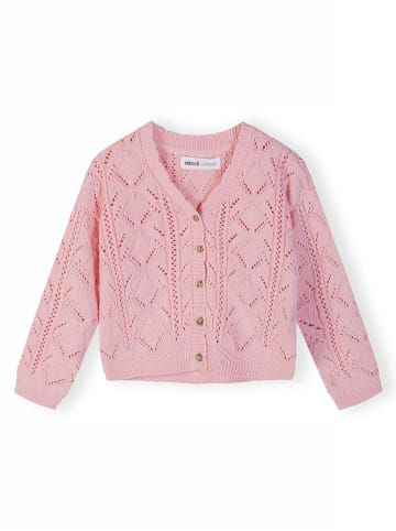 Minoti Cardigan 30KNIT101 in hellpink