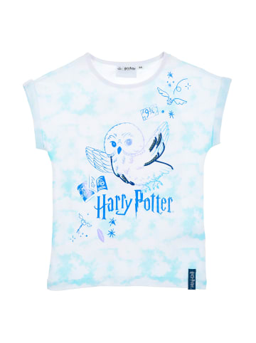 Harry Potter Hedwig Kinder T-Shirt in Blau