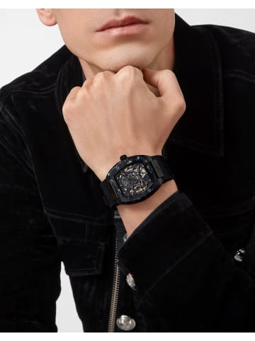 Philipp Plein Automatikuhr für Herren in Schwarz