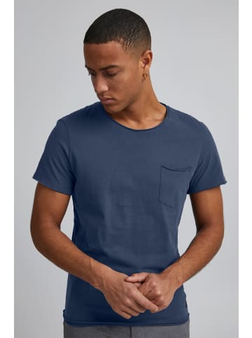 BLEND T-Shirt BHBHNOEL Tee in Blau
