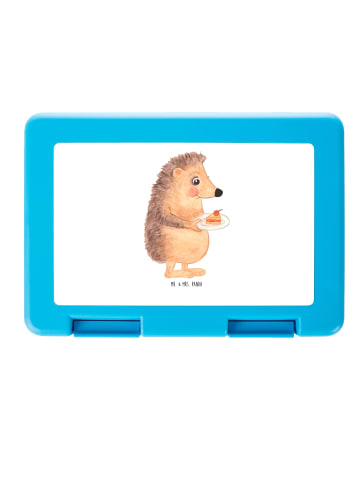 Mr. & Mrs. Panda Brotzeitdose Igel Kuchenstück ohne Spruch in Weiß