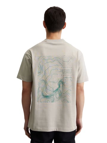 Marc O'Polo T-Shirt relaxed in dapple gray