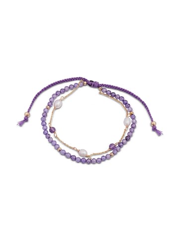 Luxenter Armband Athat mit 18 Karat Gelbgold-Finish-ATHAT
