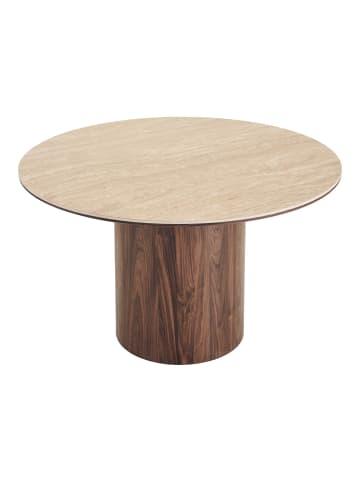 ebuy24 Esstisch Minamata Grau 120 x 120 cm