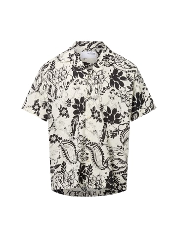 Selected Hemd SLHRelaxair in ecru schwarz