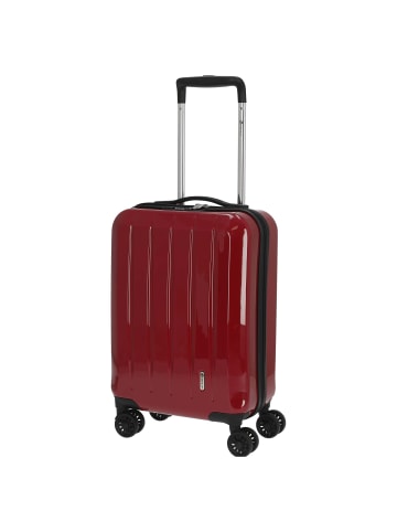 Check.In London 2.0 - 4-Rollen-Trolley 50 cm (orange) in beere
