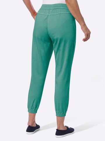 Sieh an! 7/8-Jeans in smaragd