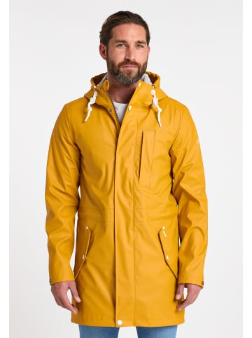 ICEBOUND Herren Regenmantel in Curry
