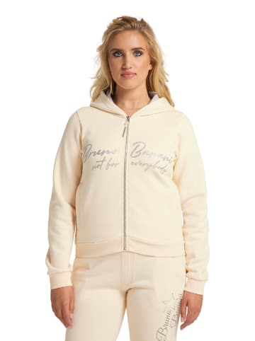 Bruno Banani Kapuzensweatjacke BARNES in Ecru