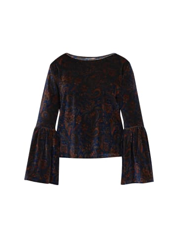 usha FESTIVAL Women Blouse in blue multicolor