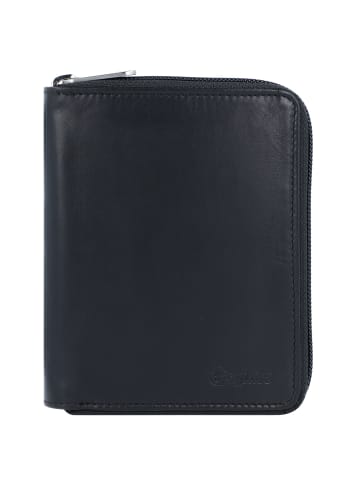 Esquire New Silk Geldbörse Leder 10 cm schwarz