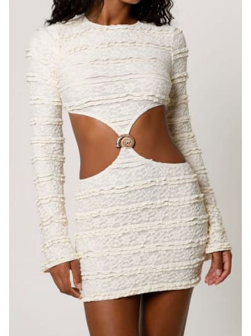 Moda Minx Partykleid Lace Nautilus Shell in White