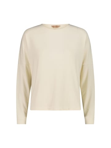 cmp Pullover mit U-Boot-Ausschnitt in Creme