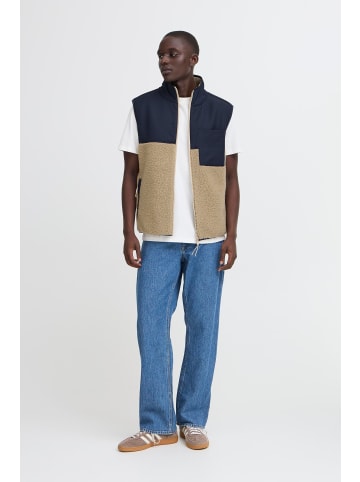 BLEND Plüschweste BHERMIN in Dunkelblau