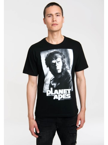 Logoshirt T-Shirt Planet der Affen in schwarz