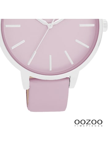 Oozoo Analog-Armbanduhr Oozoo Timepieces pastell-lila groß (ca. 42mm)