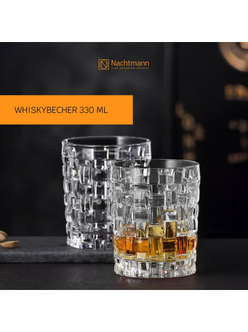 Nachtmann 4er Set Whiskygläser Bossa Nova 330 ml transparent in transparent