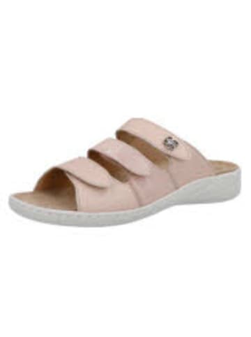 Solidus Damen Pantoletten Wellness Special - Weite G in Rot