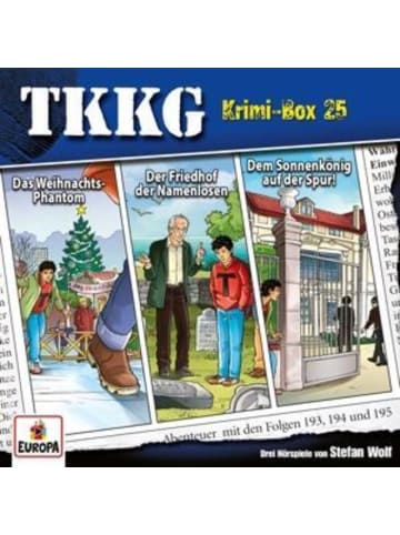 Sony Music Entertainment TKKG Krimi-Box 25 (Folgen 193, 194, 195)