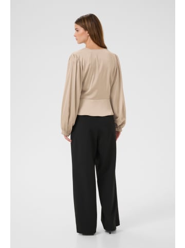 Karen By Simonsen Langarm-Bluse KBThorun in Simply Taupe