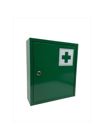 relaxdays Medizinschrank in Grün - (B)31 x (H)36 x (T)10 cm