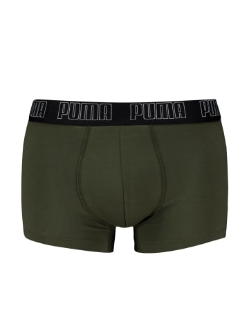 Puma Boxershort 2er Pack in Schwarz/Grün