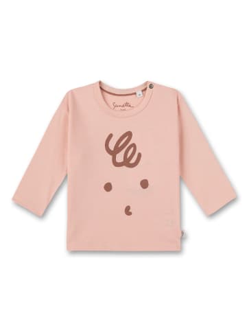 Sanetta Langarmshirt in Rosa