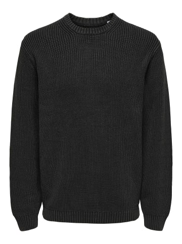 ONLY & SONS Strickpullover in Black